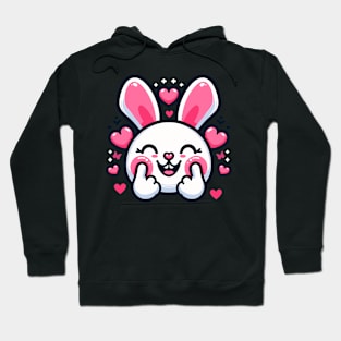 Bunny Love Takes Flight Hoodie